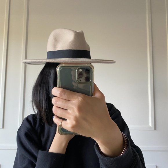 Felt Winter Fedora Hat | S/M - Picture 6 of 12